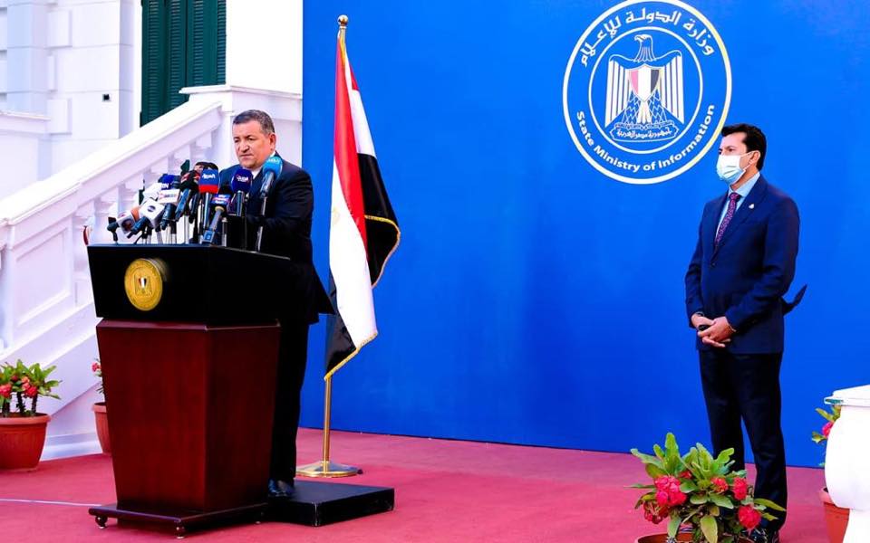 مؤتمر صحفى مع وزير الشباب والرياضة بمقر وزارة الدولة للإعلام 2020