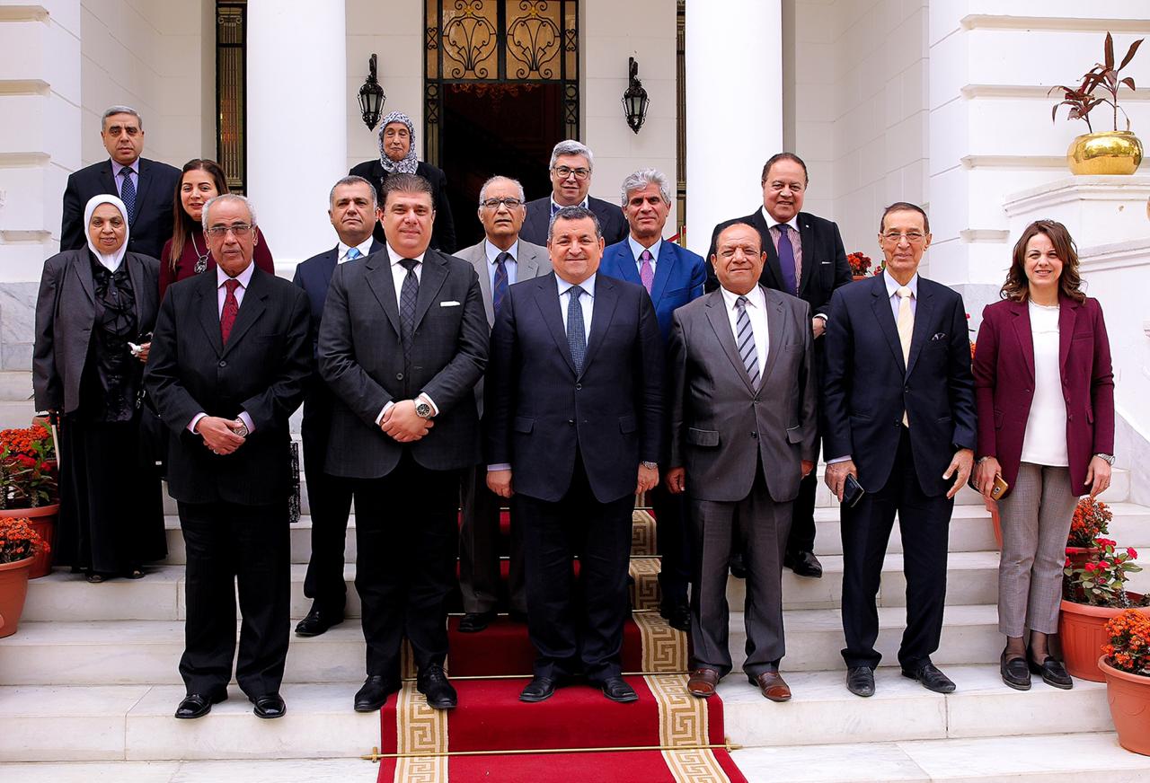لقاء مع الهيئة الوطنية للإعلام بمقر وزارة الدولة للإعلام عام 2020
