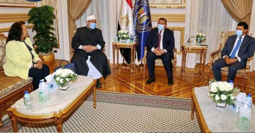 الاجتماع الوزارى الثانى لمبادرة "الشخصية المصرية 2030" بمقر وزارة الدولة للأعلام 2020