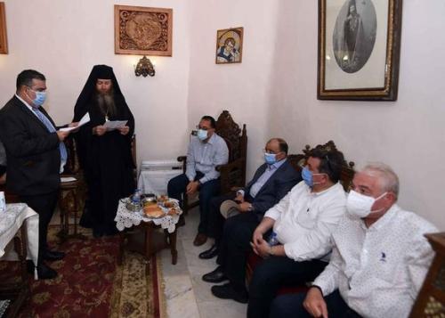 زيارة الي سانت كاترين مع رئيس الوزراء وعدد من الوزراء عام 2020