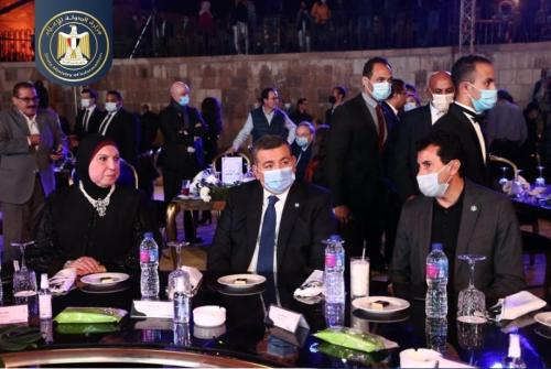 حفل تسجيل قافلة "تحيا مصر" فى موسوعة جينيس عام 2020