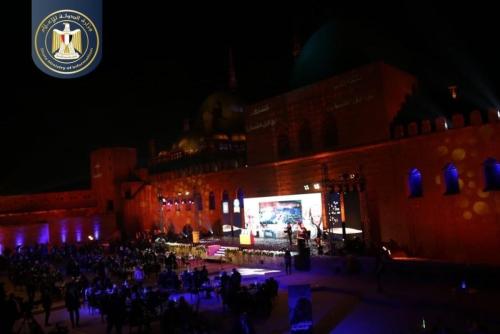 حفل تسجيل قافلة "تحيا مصر" فى موسوعة جينيس عام 2020