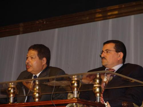 احمد زويل في صالون الأوبرا الثقافى