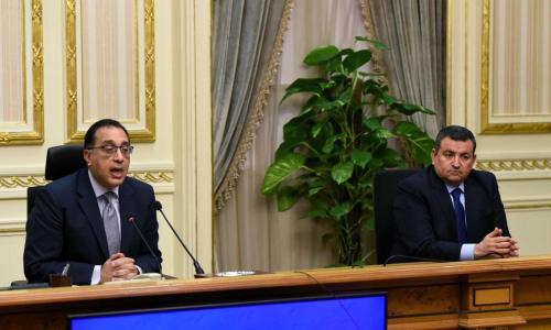 مؤتمر صحفى لرئيس الوزراء حول إجراءات الحكومة للتعامل مع أزمة كورونا عام 2020