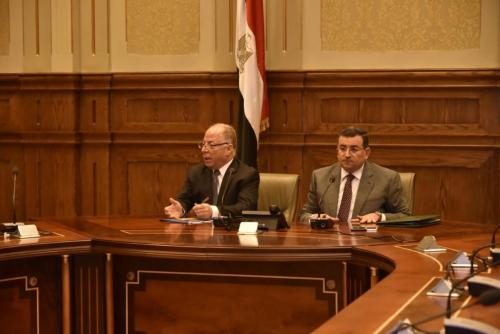 لقاء فى لجنة الإعلام والثقافة والأثار بمجلس النواب مع حلمى النمنم وزير الثقافة السابق عام 2016