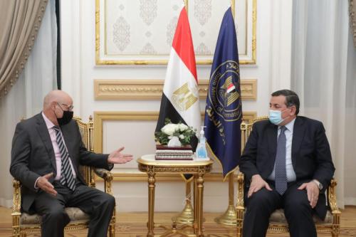 لقاء مع السفير أحمد رشيد خطابى الأمين العام المساعد لجامعة الدول العربية لشئون الإعلام والاتصال عام 2021