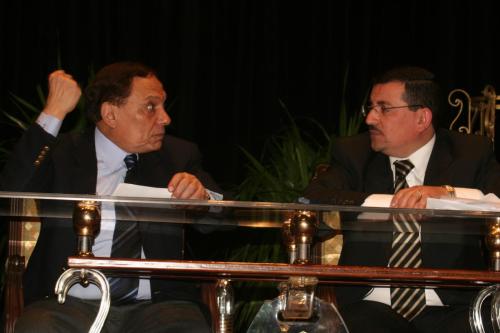 صالون الأوبرا الثقافى مع الفنان "عادل امام" عام 2007